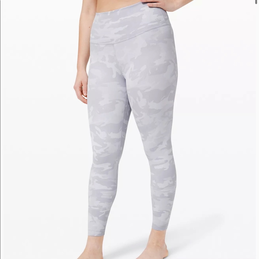 lululemon white camo leggings